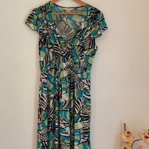 Vibrant Colored Dress Perfect for Summer.